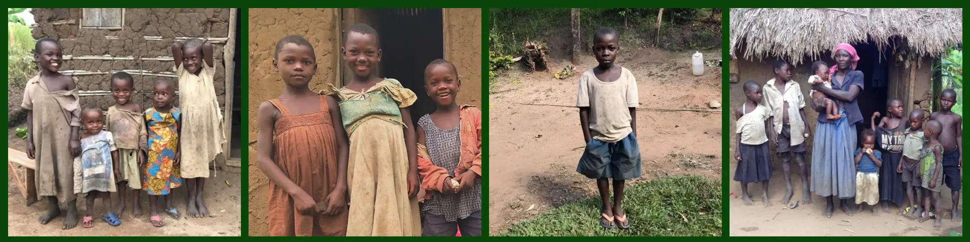 Children and families in rural Uganda
